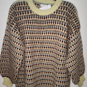 Topshop Sweater Size M, Multicolor